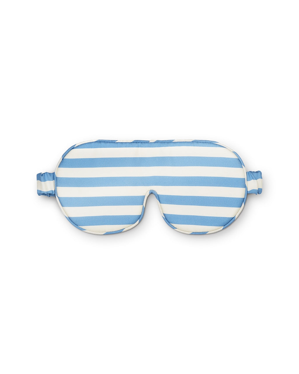 Silk Sleep Mask – Pisces Blue / Ivory Stripe