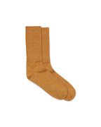 Alpaca Wool Bed Socks – Mustard
