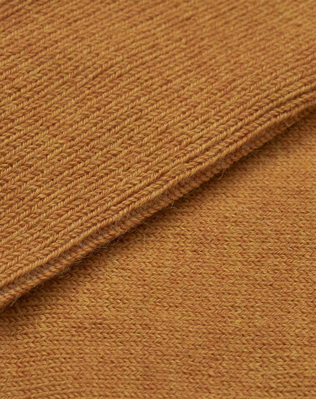 Alpaca Wool Bed Socks – Mustard