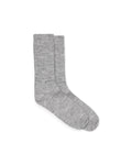 Alpaca Wool Bed Socks – Grey Horizon
