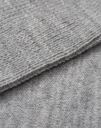 Alpaca Wool Bed Socks – Grey Horizon