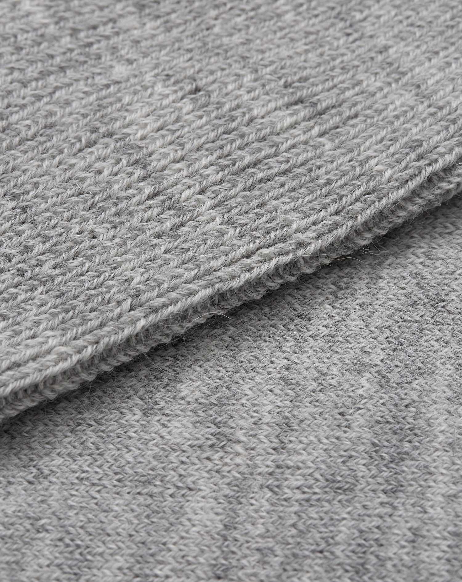 Alpaca Wool Bed Socks – Grey Horizon