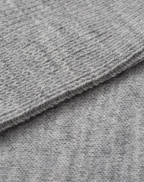 Alpaca Wool Bed Socks – Grey Horizon