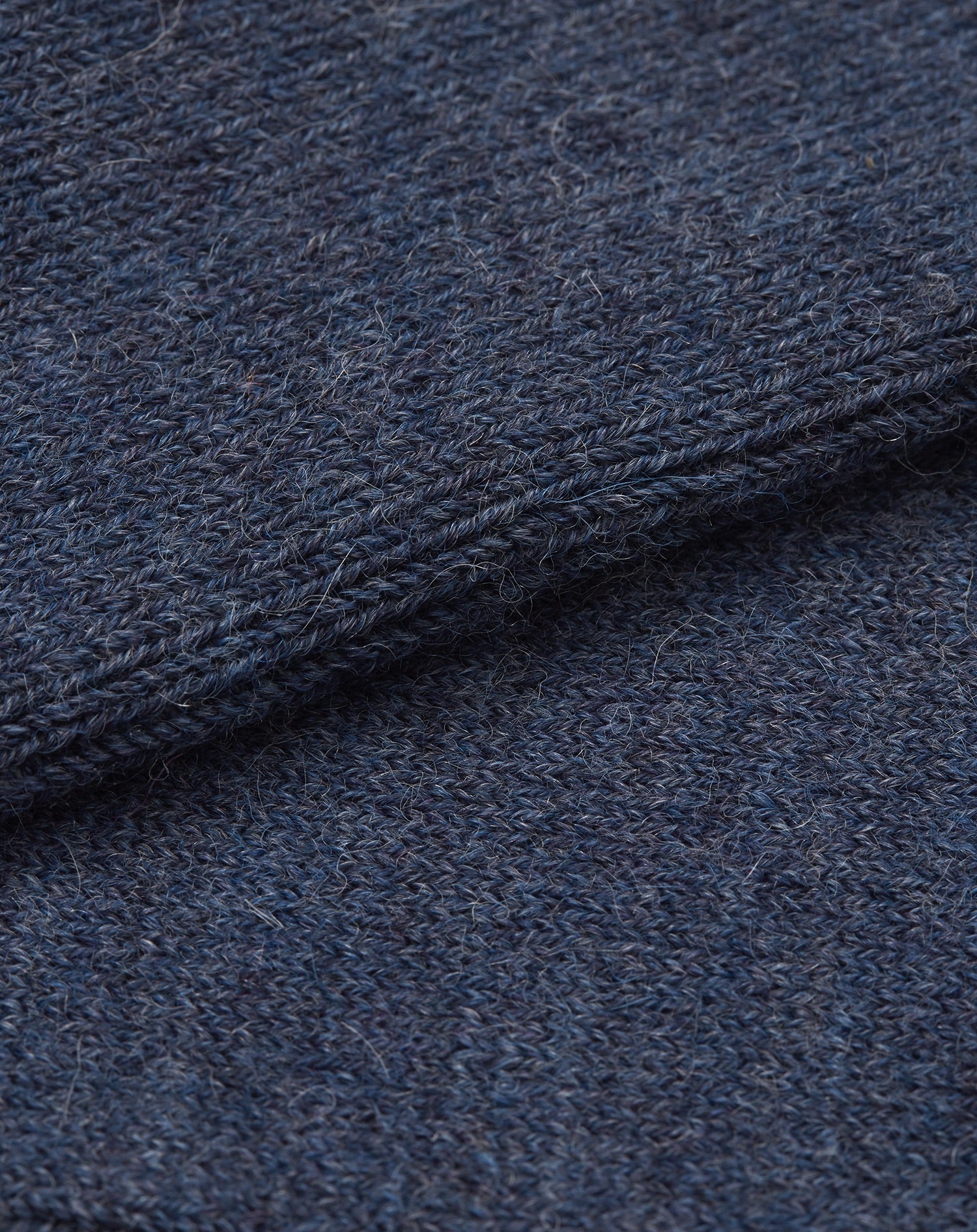 Alpaca Wool Bed Socks – Blue