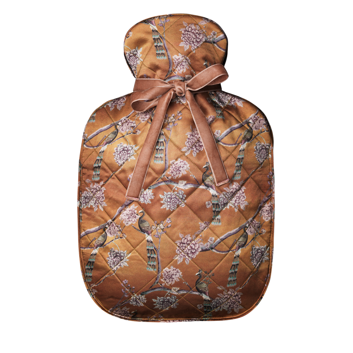 Silk Hot Water Bottle – Apus Gold – Large